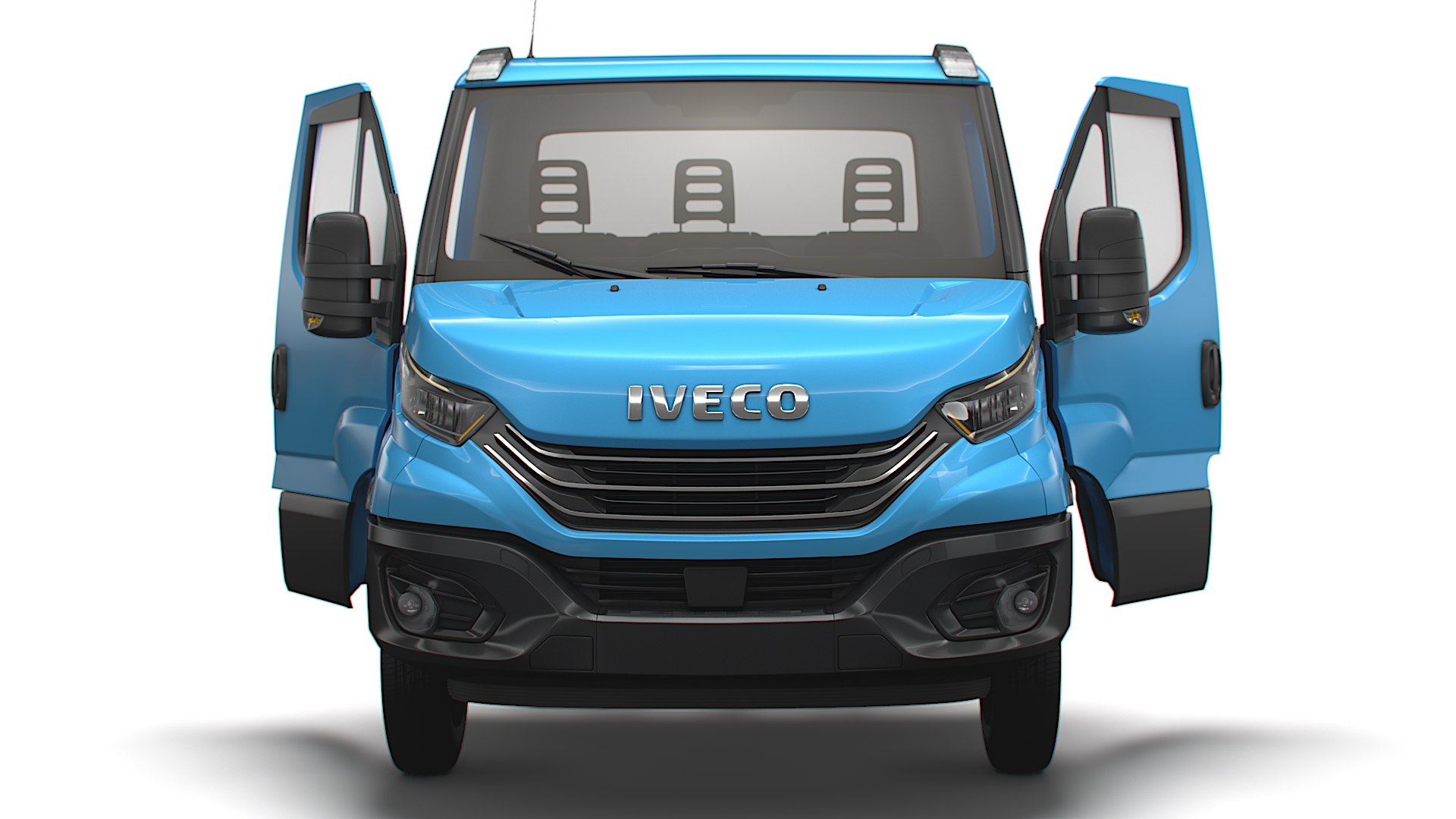 Iveco Daily Single Cab HQ Ianterior L4 Chassis 2023 3D Model ...