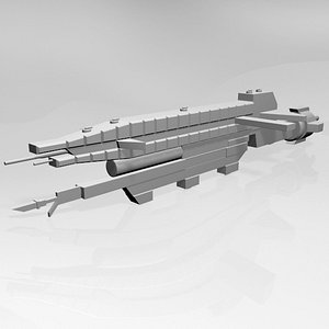 Space Destroyer 02 model