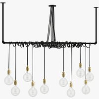 Pendant lamps E27 frama