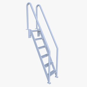 3d model pool ladder