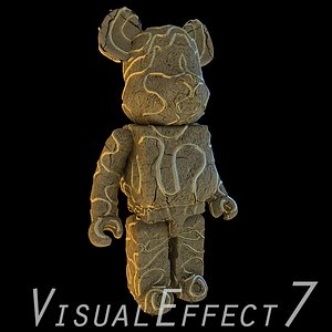 Golden Path BearBrick