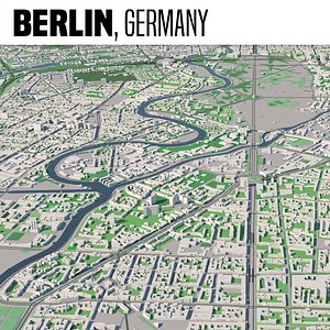 3D model city berlin