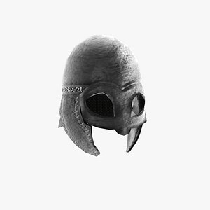 3d medieval helmet model