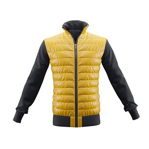 Winter jacket Low-poly