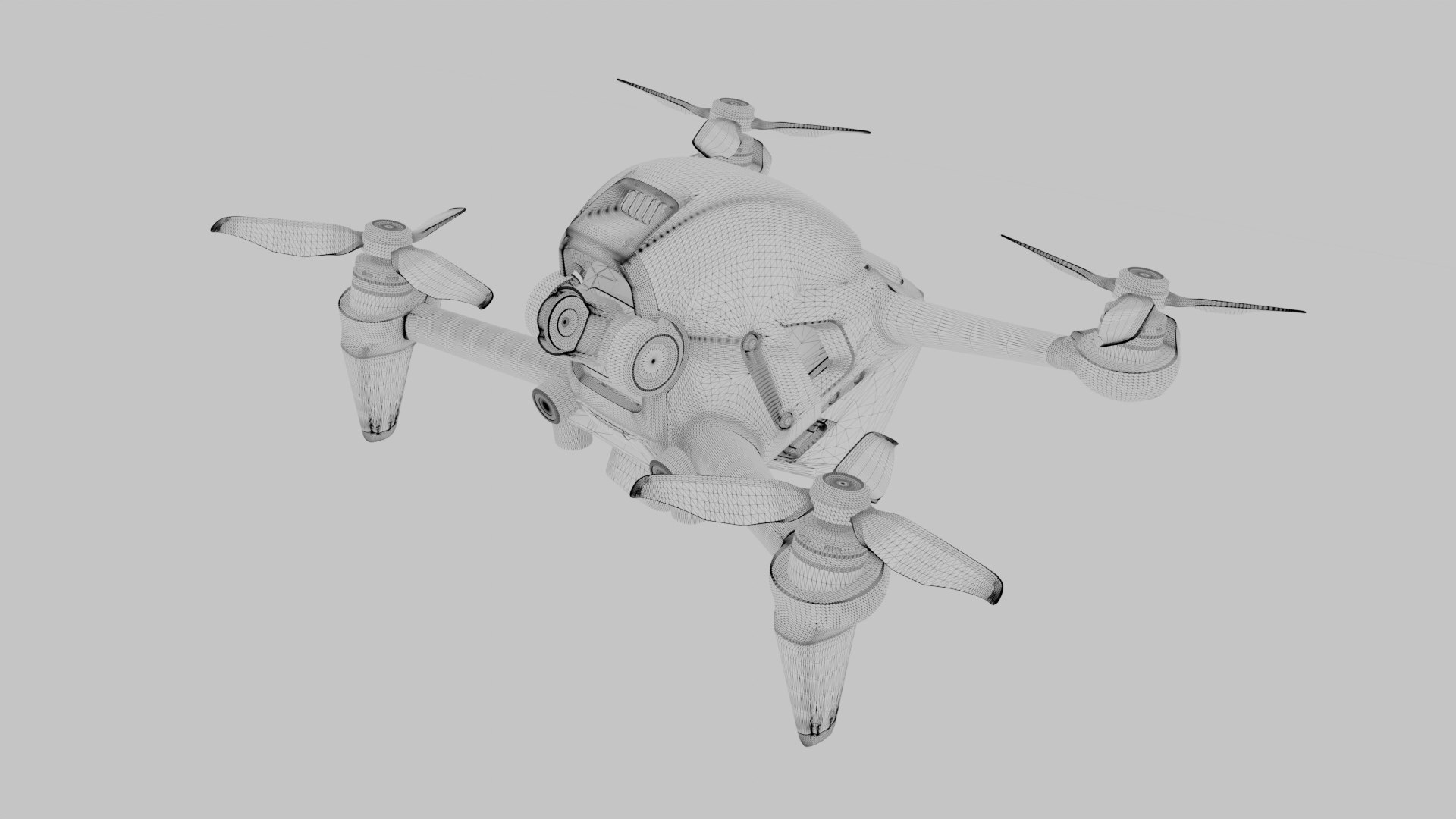DJI FPV1 3D Model - TurboSquid 2186306