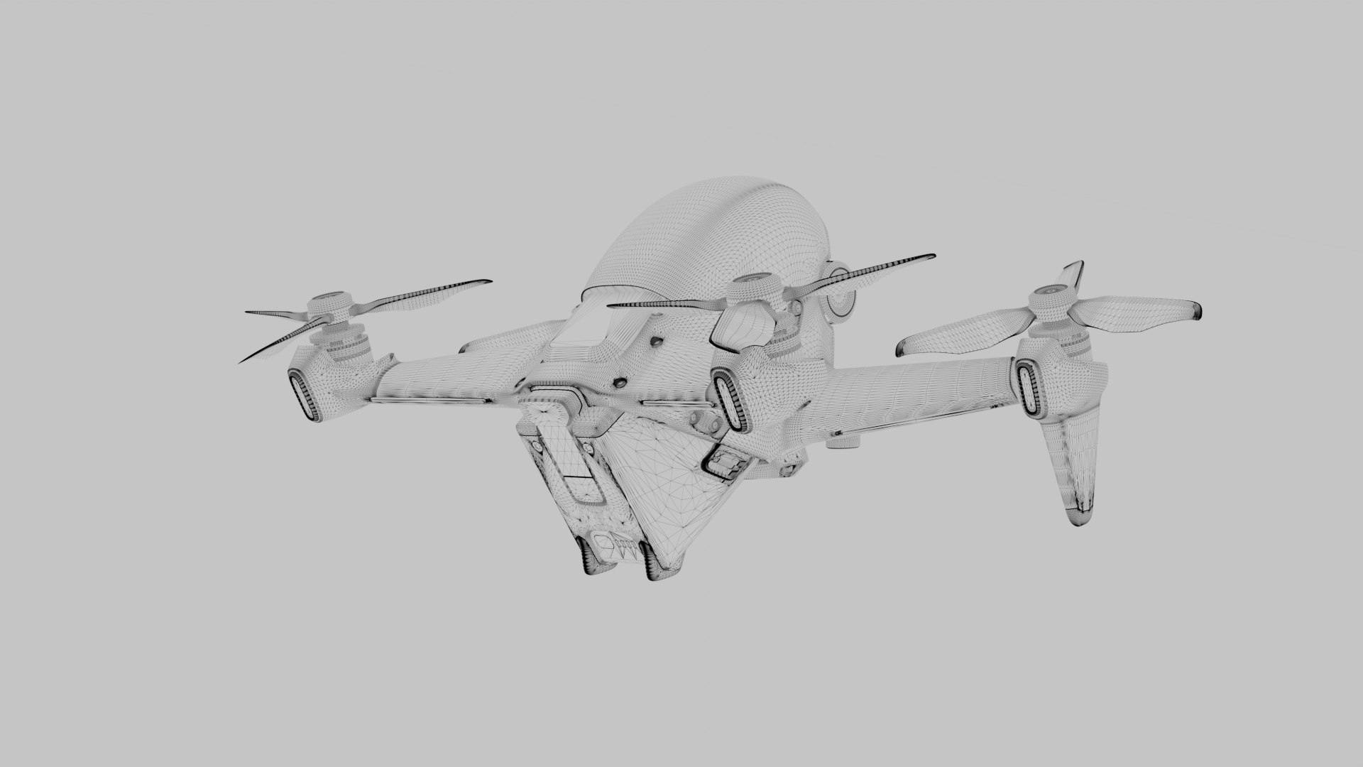 DJI FPV1 3D Model - TurboSquid 2186306