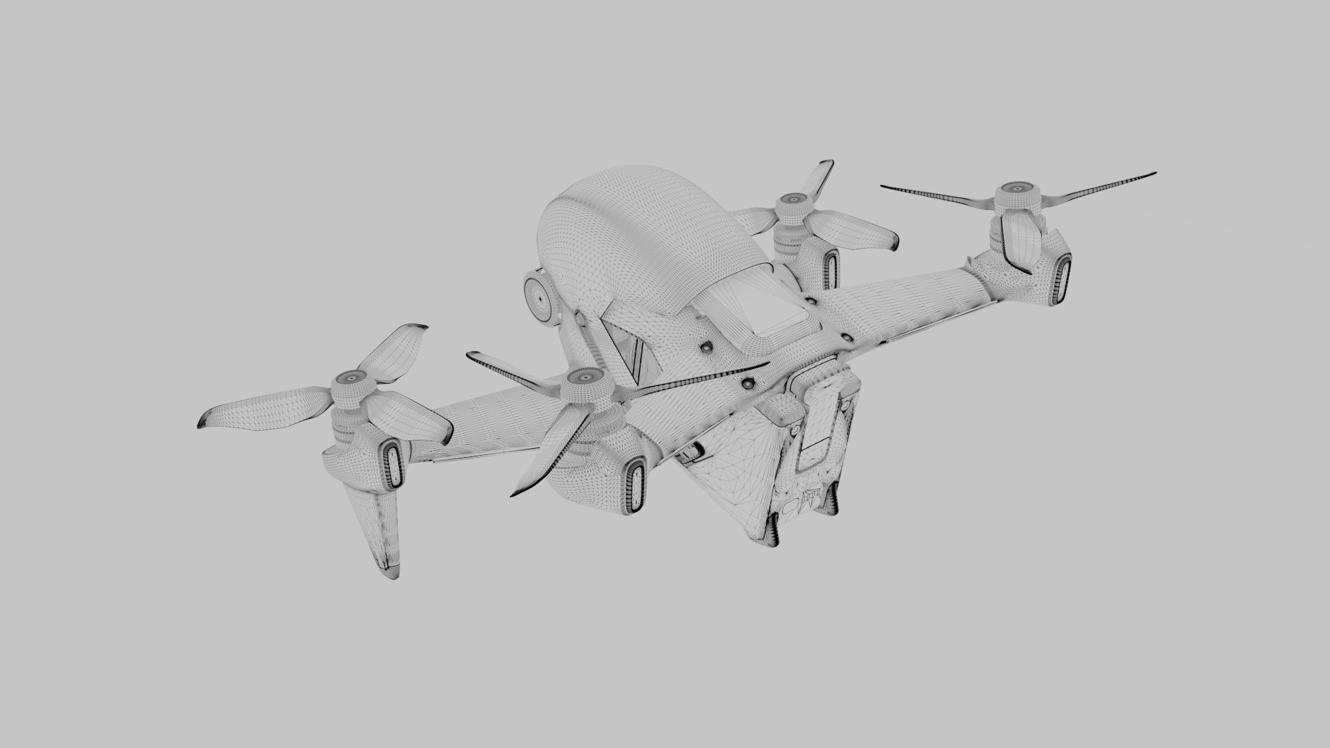 DJI FPV1 3D Model - TurboSquid 2186306