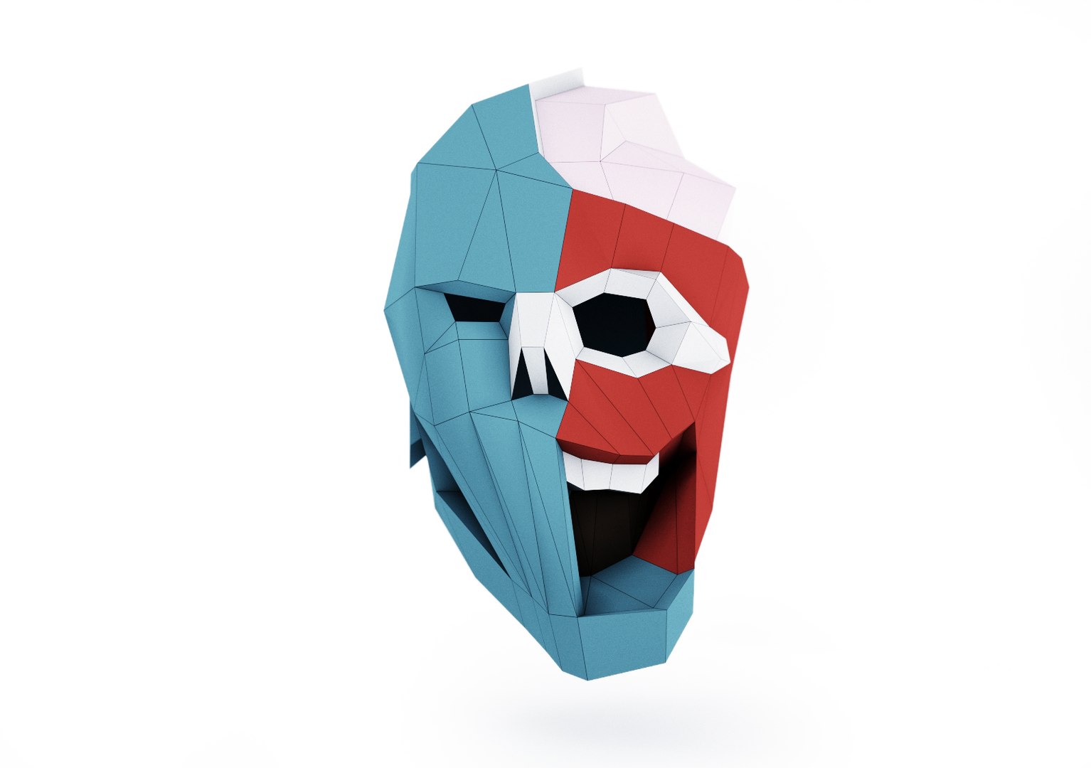 3D Model Head Mask Zombie - TurboSquid 1396654