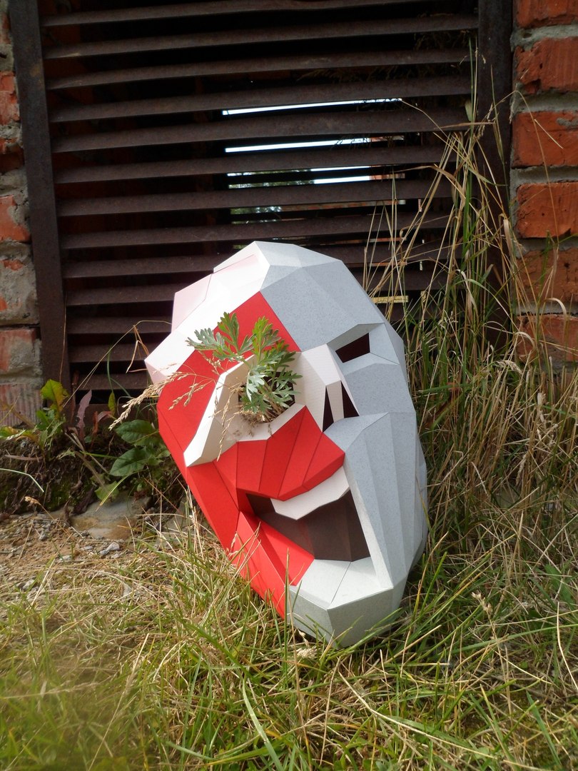 3D Model Head Mask Zombie TurboSquid 1396654