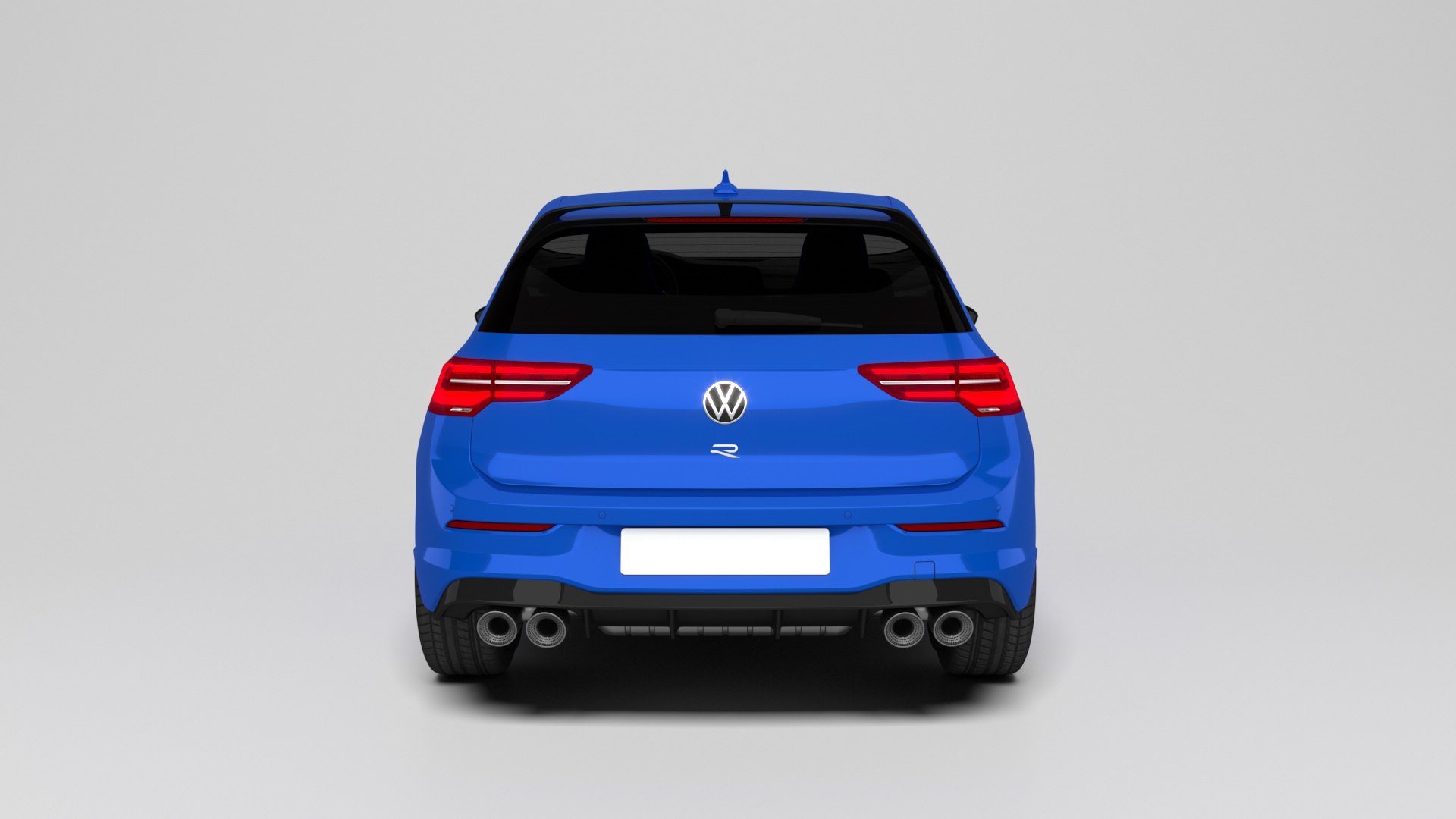 3D Model Volkswagen Golf R - TurboSquid 2397353