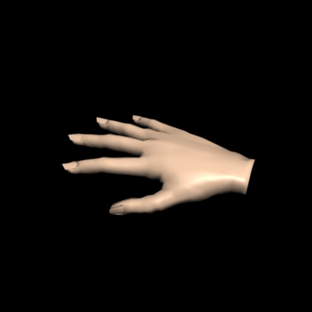 max human hand