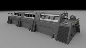 Futuristic Military Barracks
