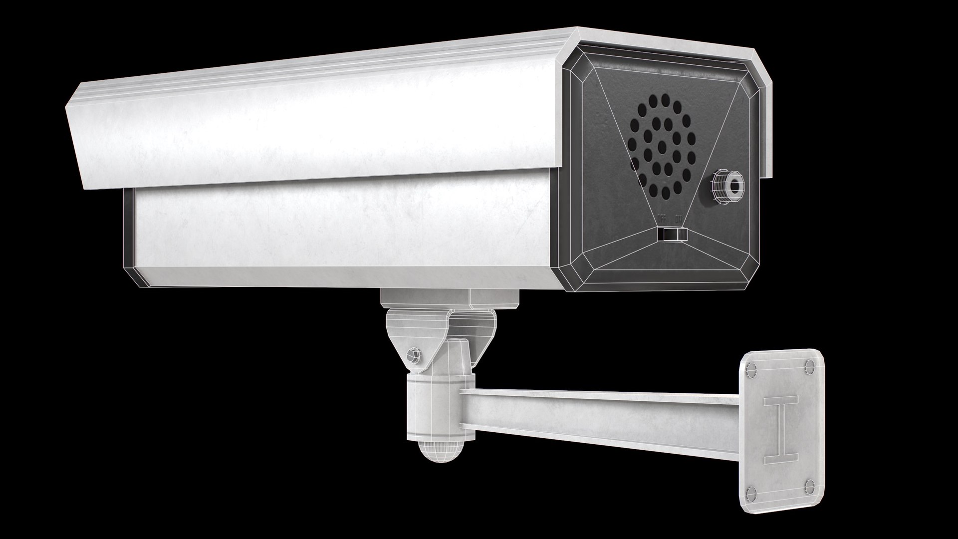 Set of 2 CCTV Cameras 3D model - TurboSquid 1995984