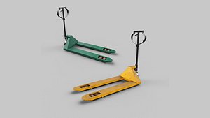 Hand Pallet Lowpoly 3D model