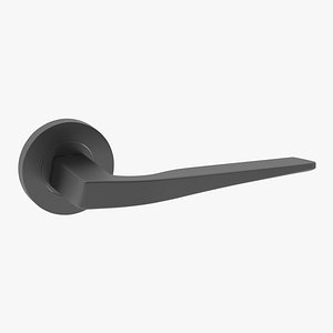 Zoo Hardware Rosso Maniglie Lyra Matt Black 3D model