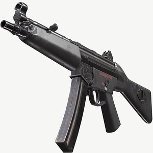 Mp5A2 Triple A PBR Game Ready