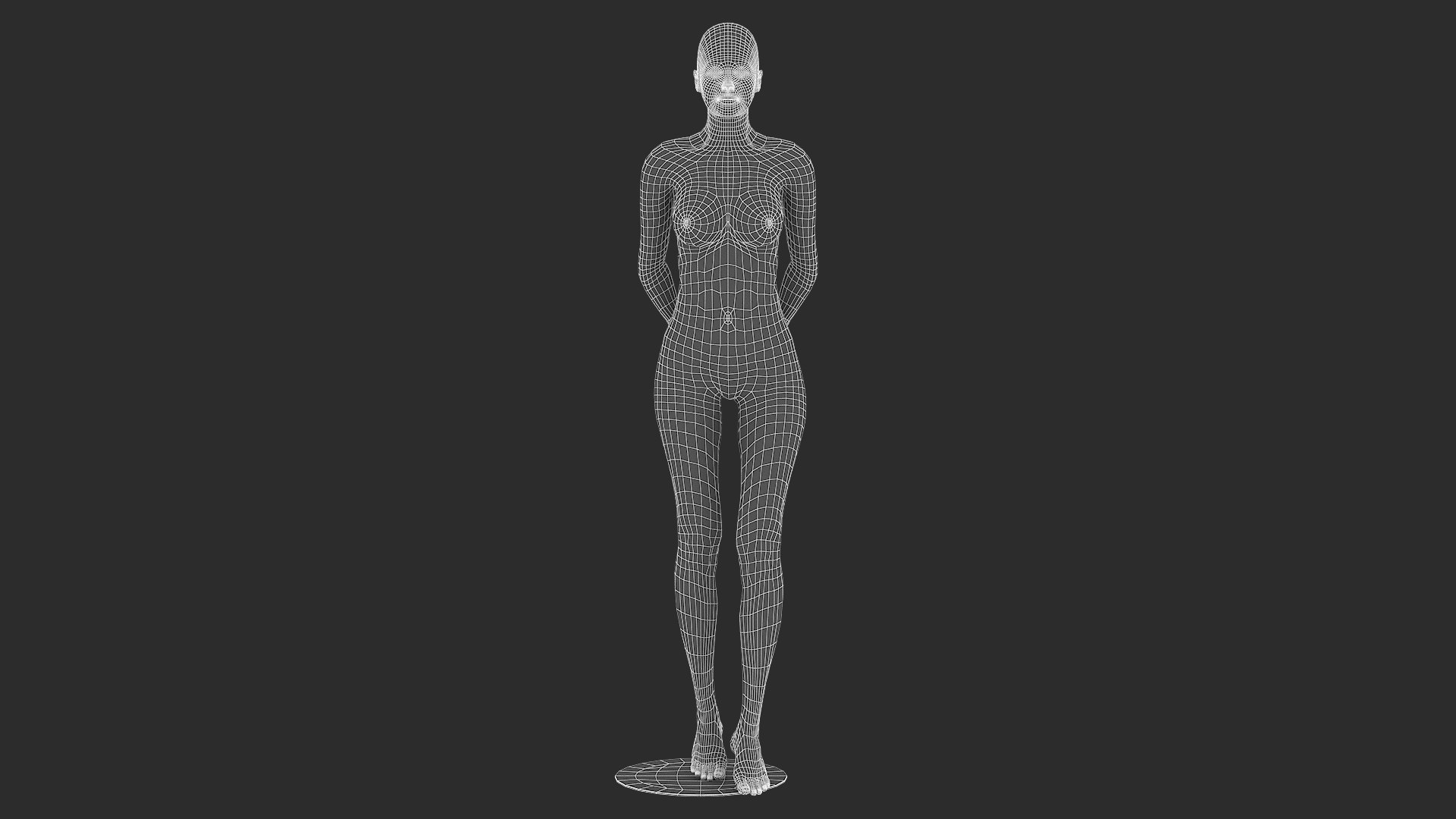 Female Mannequin Pose 6 3D Model - TurboSquid 2342946