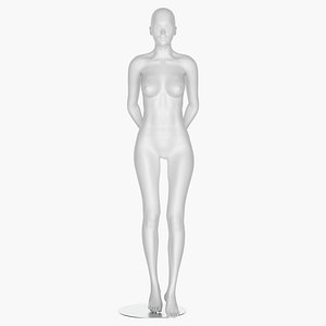 Female Mannequin Pose 6 3D model