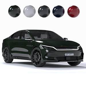 Byd han 2024 3d model