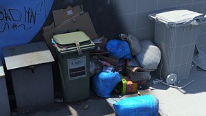 photogrammetry scan garbage 8k model