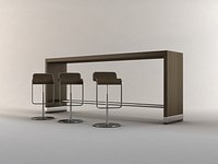 La Palma LEM Barstool & High table