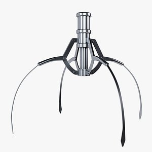 3D model Metal Claw 12 with RIG