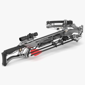 crossbow bow 3D model