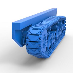 Diecast Track for Vintage Monster tank Scale 1 to 25 model