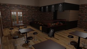 Pastry Shop 3D model
