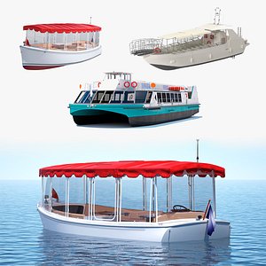 Excursion Boats Collection model