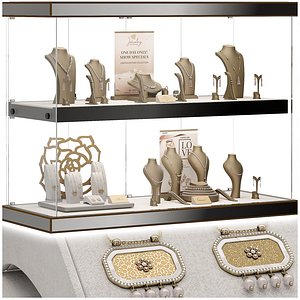 Stylish jewelry showcase 3