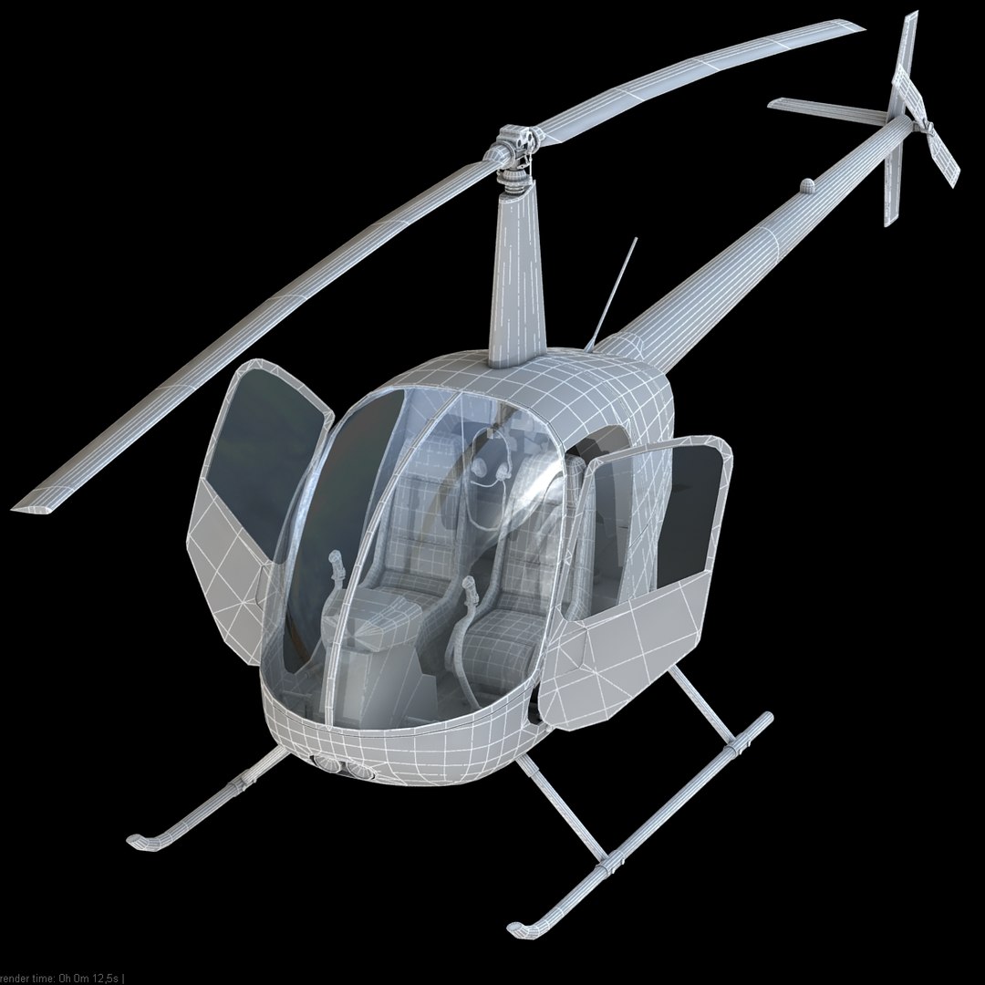 3d Robinson R22