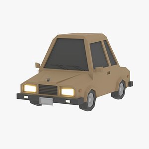 Lowpoly Car 01 3D model