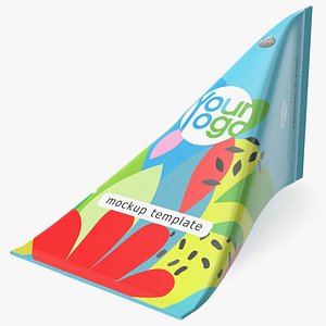 Triangle Aseptic Package Mockup Blue