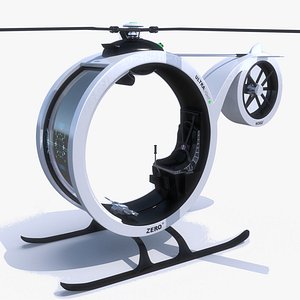 Zero Ultra Light Helicopter Sci-Fi
