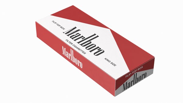 Marlboro Zigarettenschachtel Vorlage