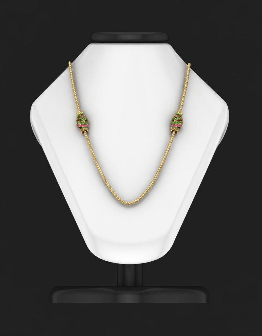 Necklace mopu 3D model - TurboSquid 1733574