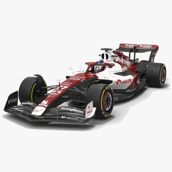 Alfa Romeo C42 F1 Team Season 2022 Race Car 3D model