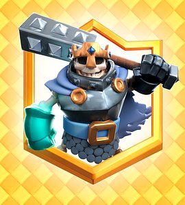 Clash Royale Skeleton King Card