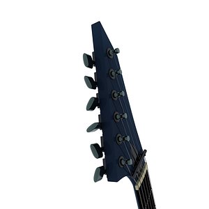 3D model Blue Flying V Guitar