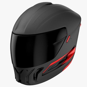 3D Motorcycle Helmet