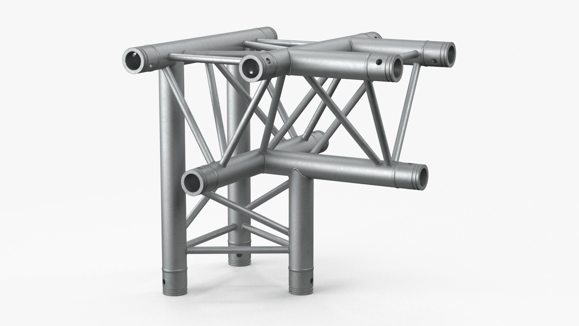 Industrial Truss Modular 3D model preview