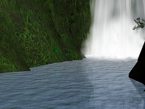 water waterfall 3d model