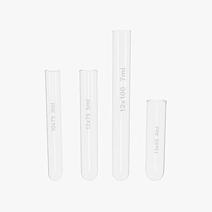 Test Tubes Set of 4 small (3 -7ml)