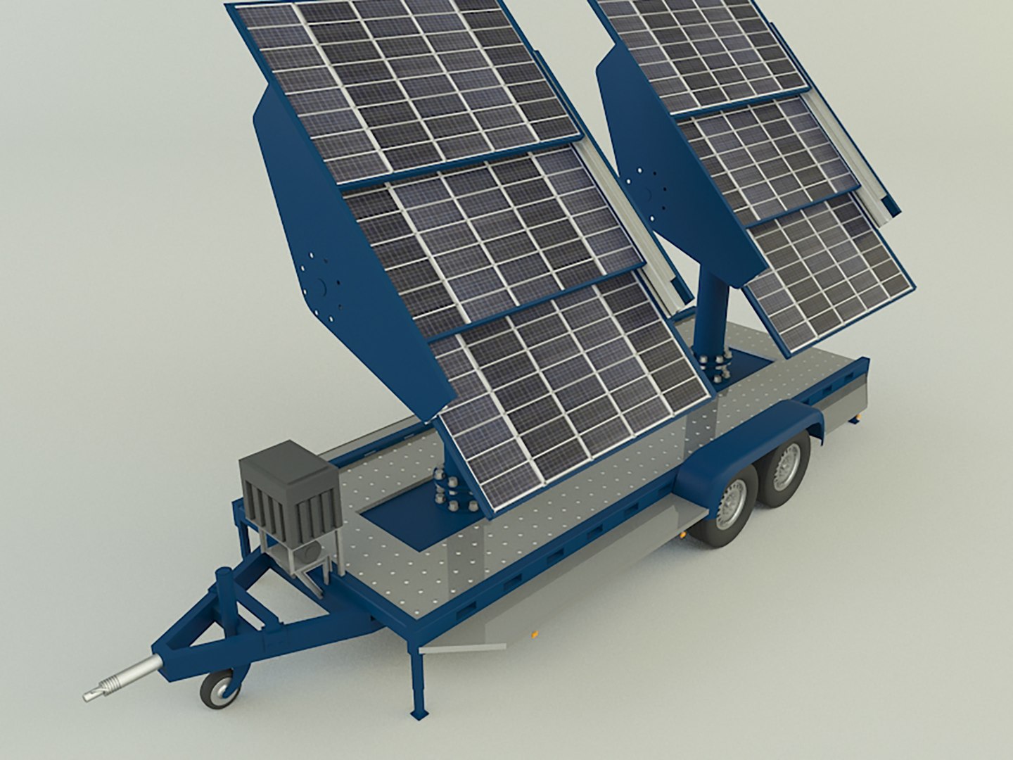Solar Panel Carrier Model TurboSquid 2069392