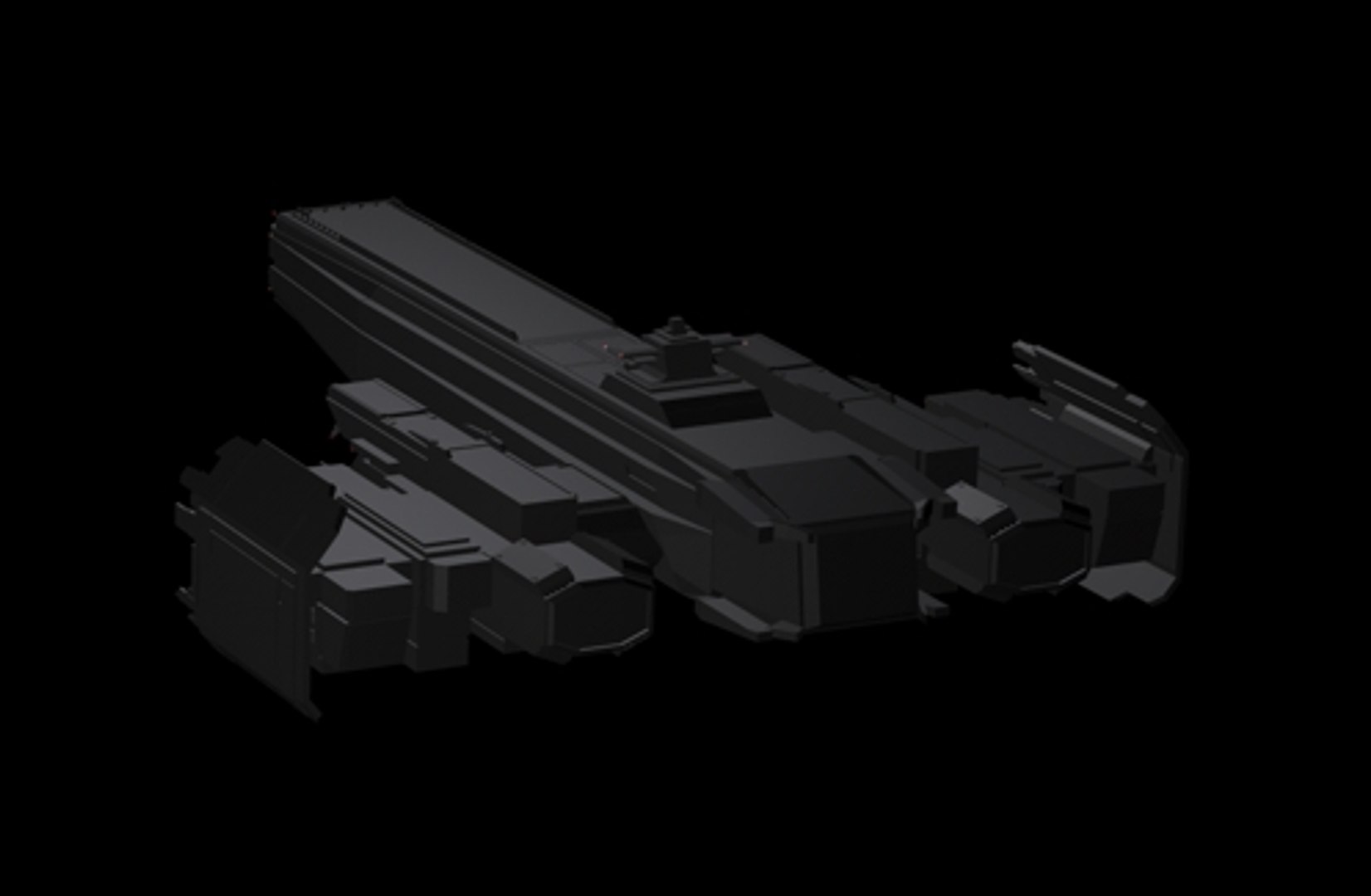 space cruiser 3d model