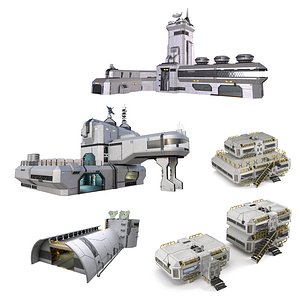 Space Stations 3D