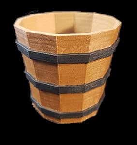 wooden basket model