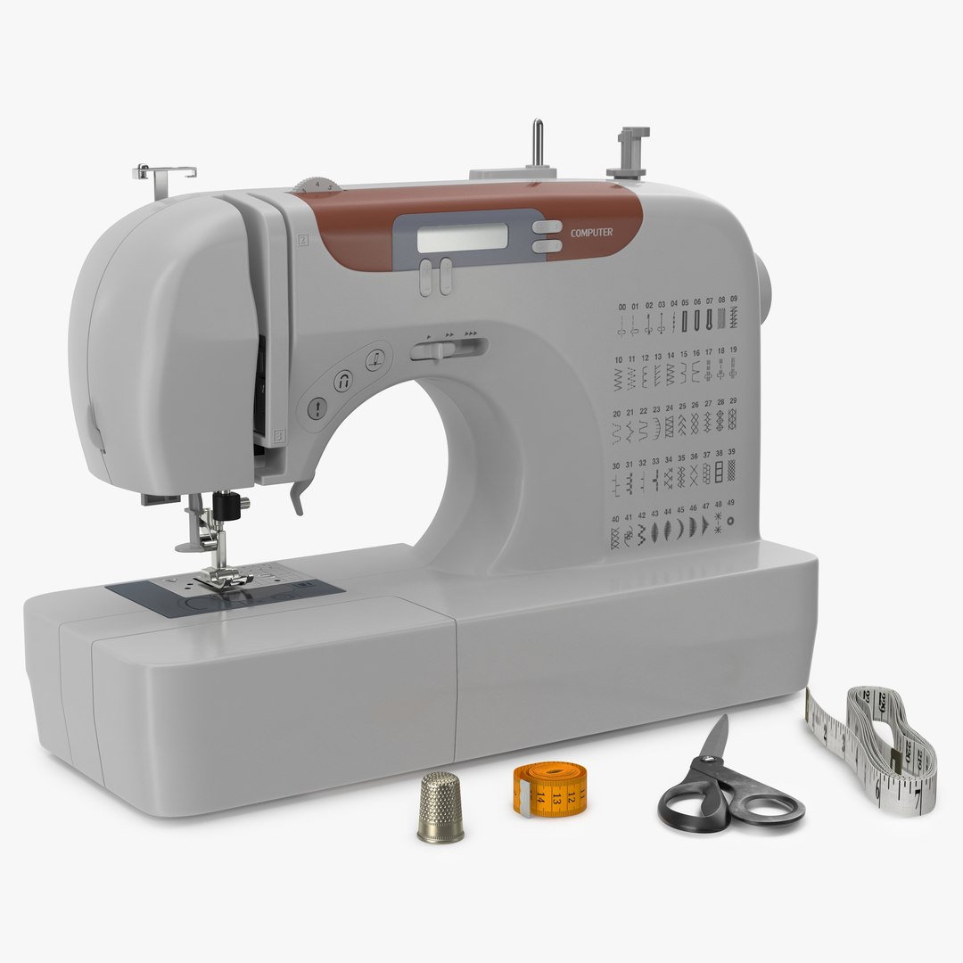 Sewing Collection 3D model preview