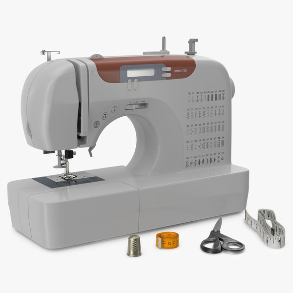 3d model sewing machine